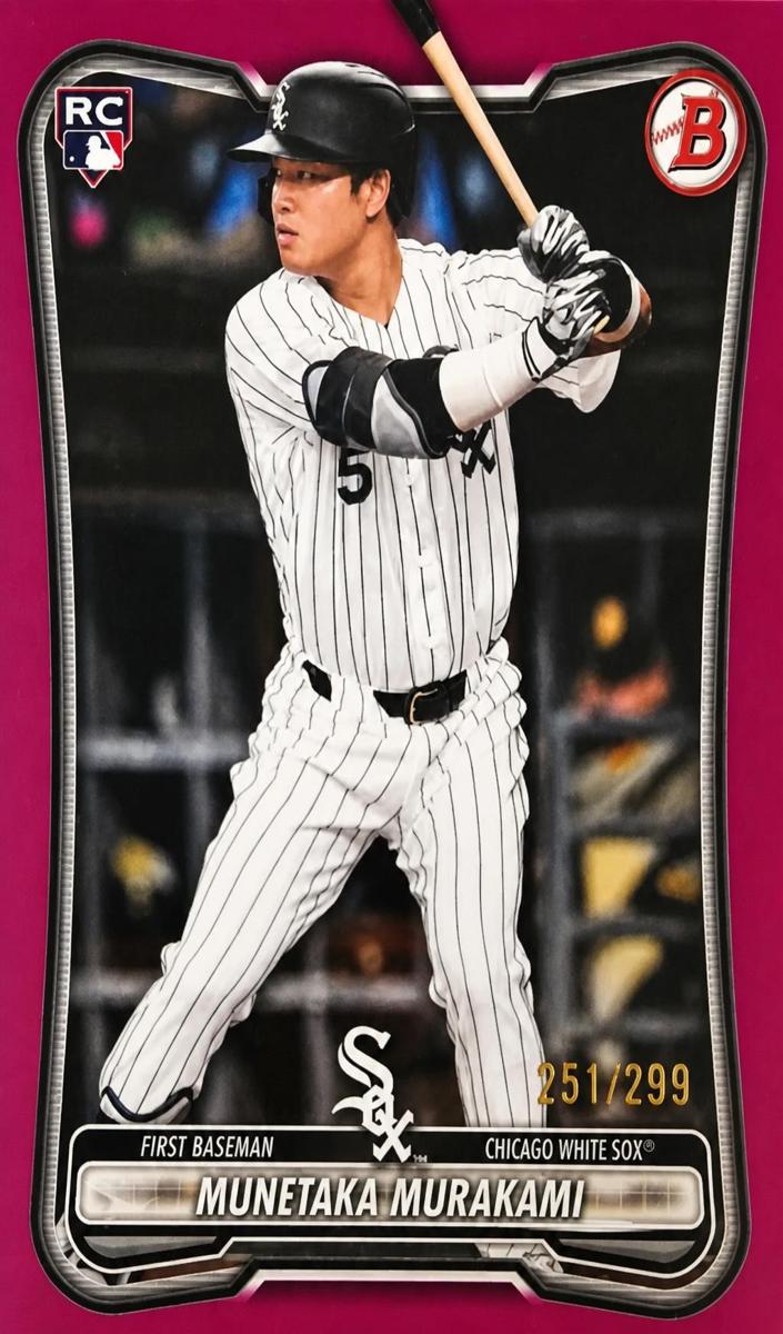 2026 Bowman Baseball Fuchsia Border Munetaka Murakami #9
