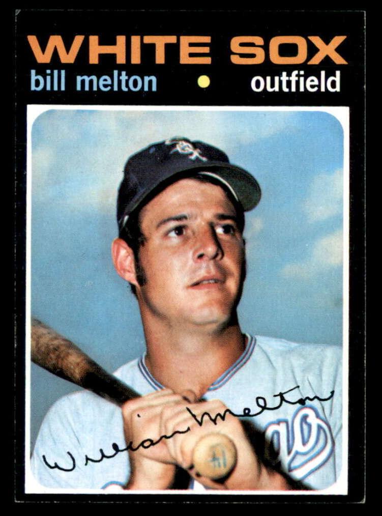 1971 Topps Baseball Bill Melton #80 PSA 8