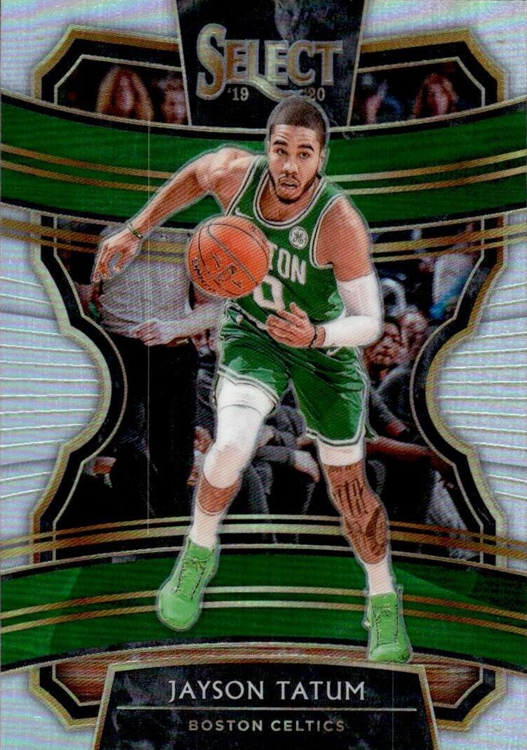 2019 Panini Select Basketball Silver Prizm Jayson Tatum #54