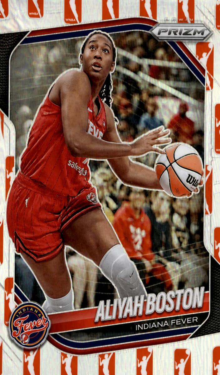 2025 Panini Prizm WNBA Basketball WNBA Logo Aliyah Boston #75 PSA 10