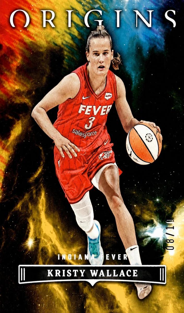 2023 Panini Origins WNBA Basketball Gold Kristy Wallace #73
