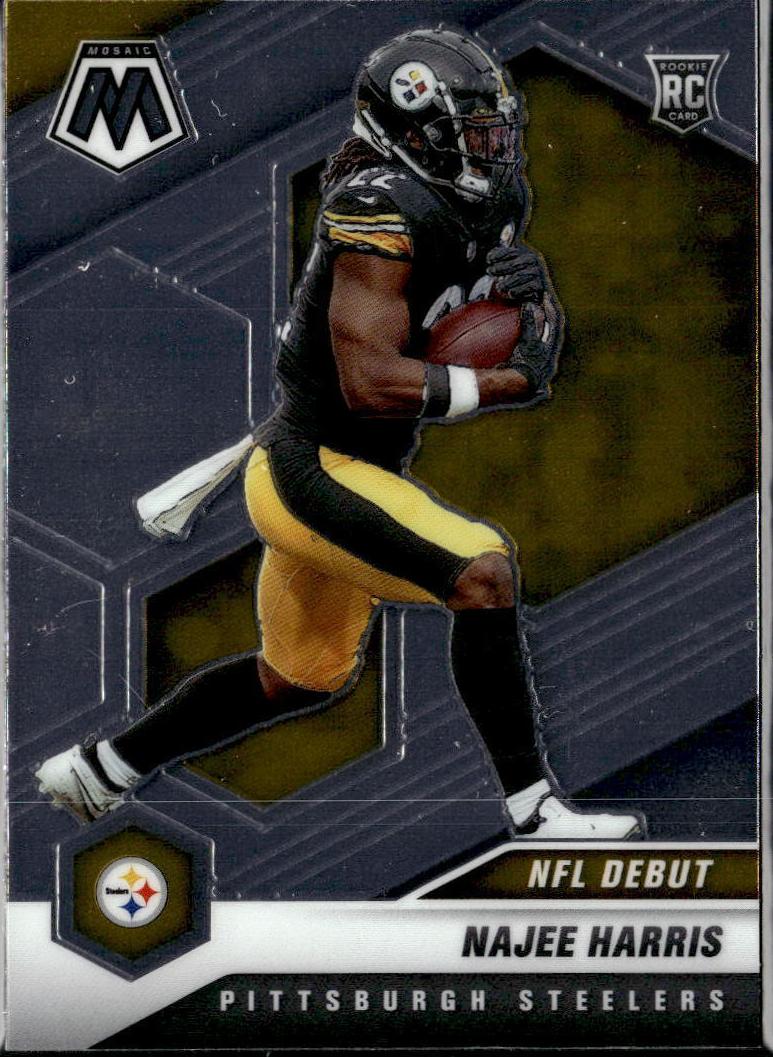 2021 Panini Mosaic Football Najee Harris #252 PSA 10