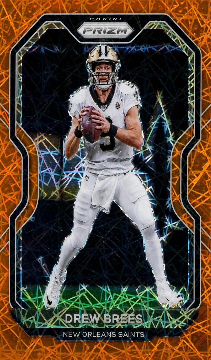 2020 Panini Prizm Football Lazer Drew Brees #243