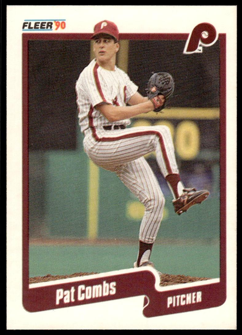1990 Fleer Baseball Pat Combs #553