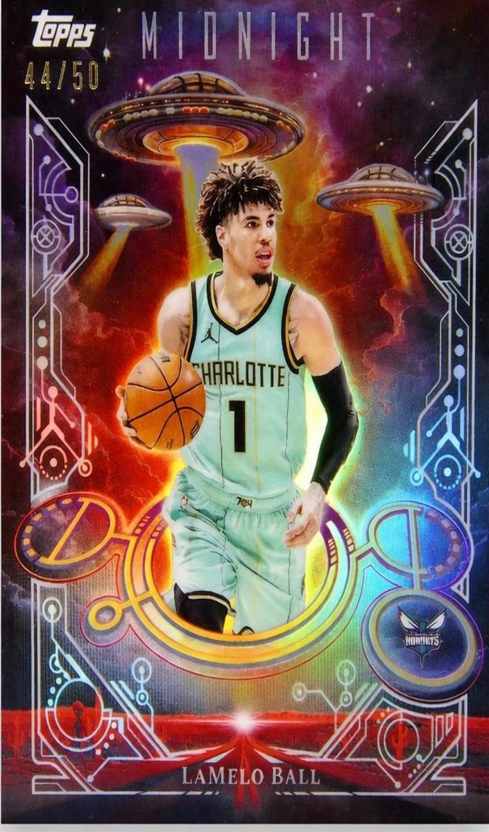 2025 Topps Midnight Basketball Summer Solstice LaMelo Ball #DD-5