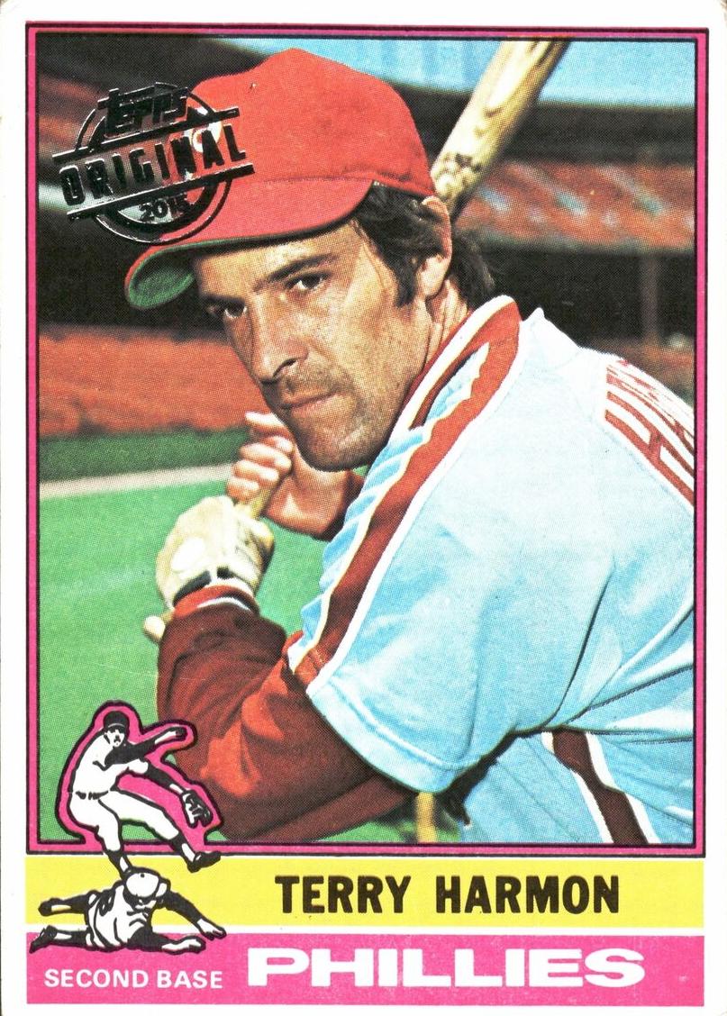 1976 Topps Baseball Terry Harmon #247 PSA 9
