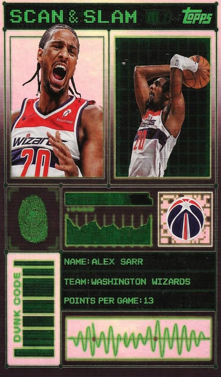 2025 Topps Basketball Alex Sarr #SS-16