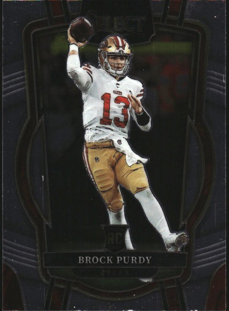 2022 Panini Select Football Brock Purdy #213 PSA 9