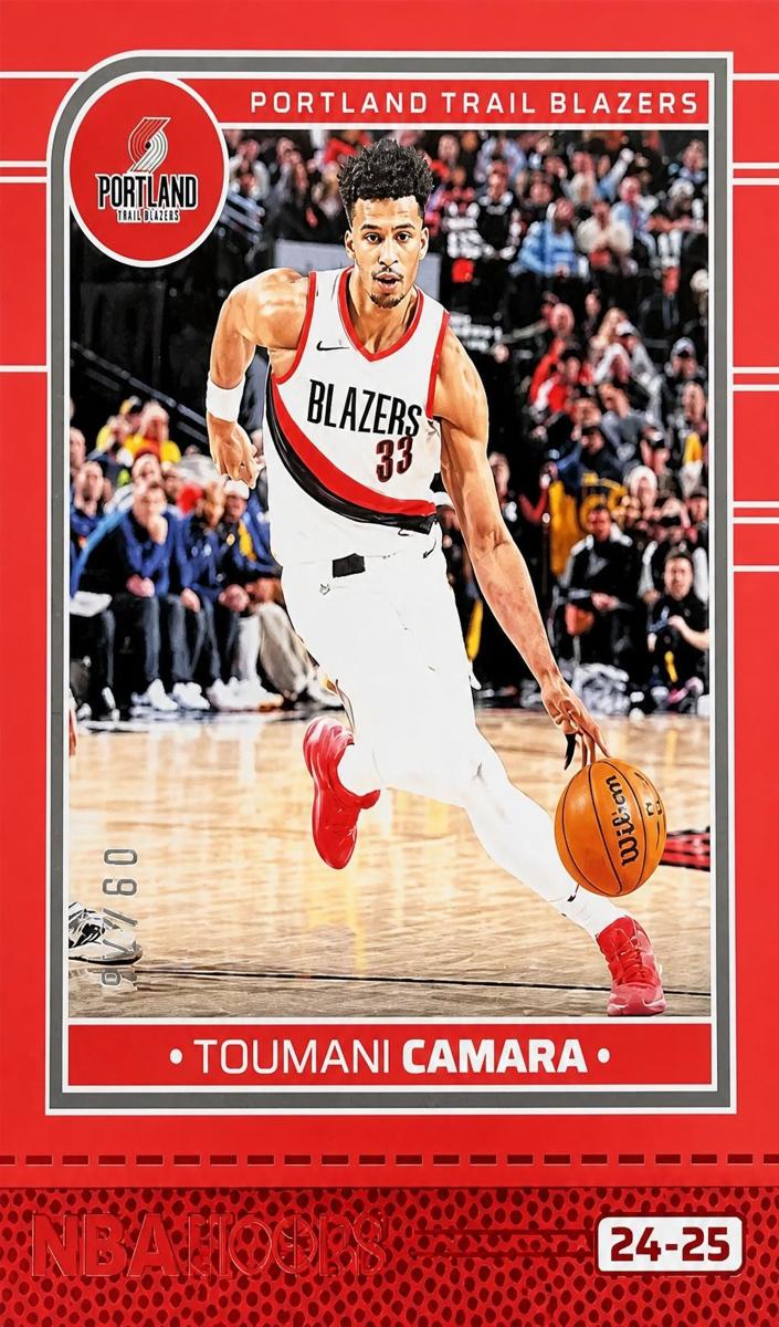 2024 Panini Hoops Basketball Red Toumani Camara #196