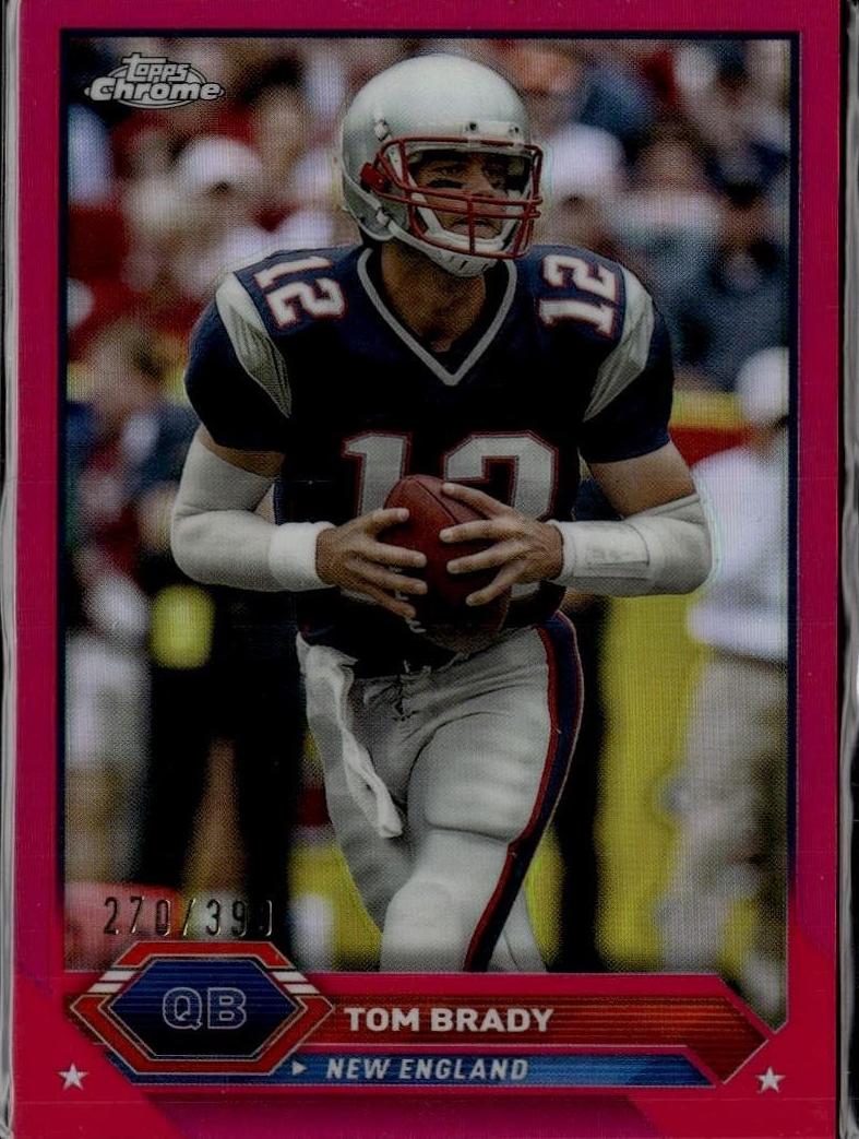 2023 Topps Composite Football Magenta Refractor Tom Brady #14 SGC 9.5