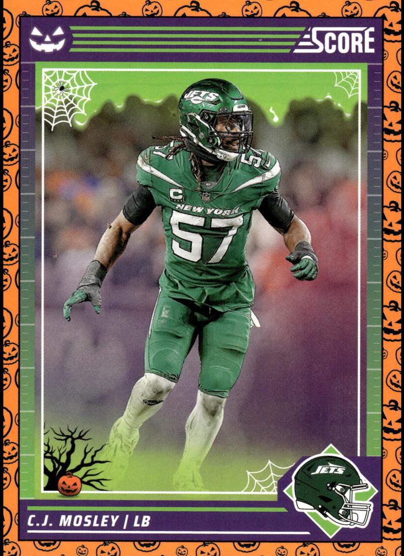 2024 Panini Score-a-Treat Football Pumpkin C.J. Mosley #223