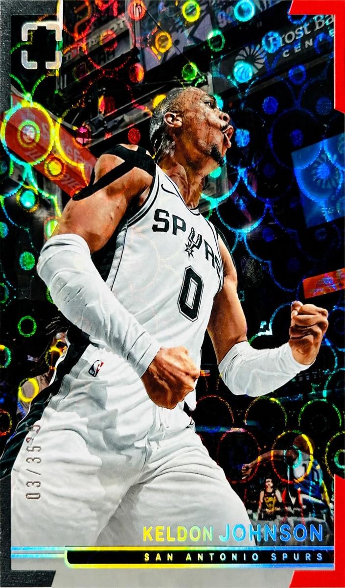 2024 Panini PhotoGenic Basketball Groovy Keldon Johnson #6
