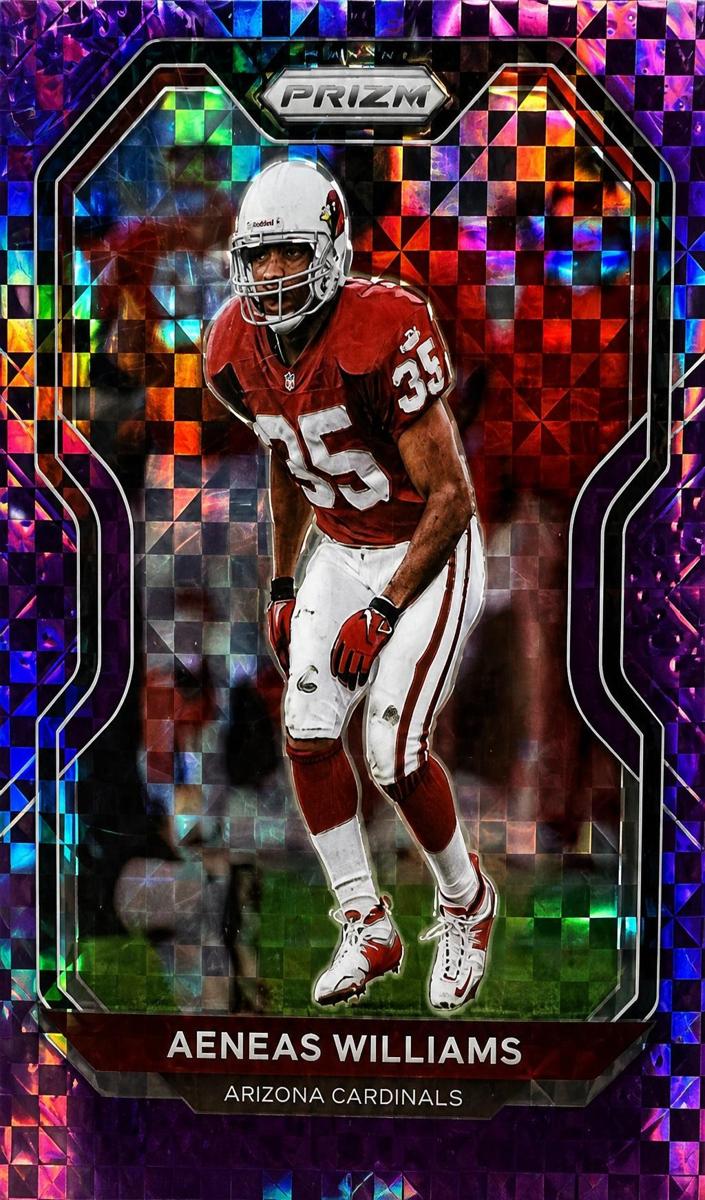 2020 Panini Prizm Football Purple Power Prizm Aeneas Williams #271