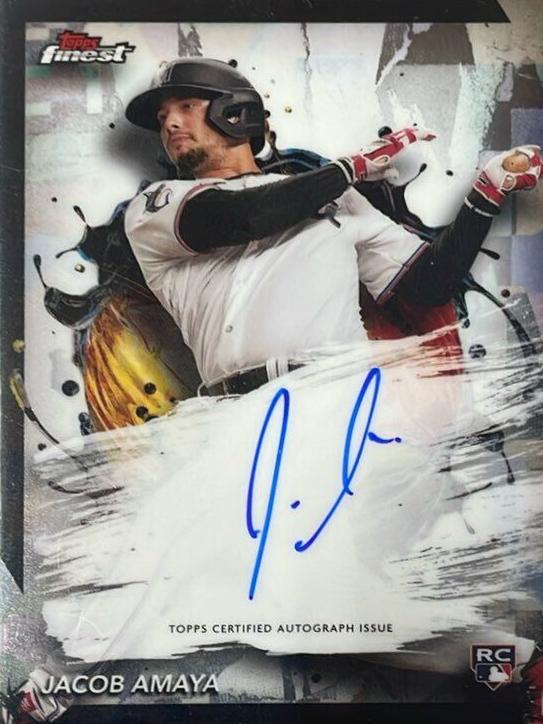 2024 Topps Finest Baseball Jacob Amaya #FA-JA