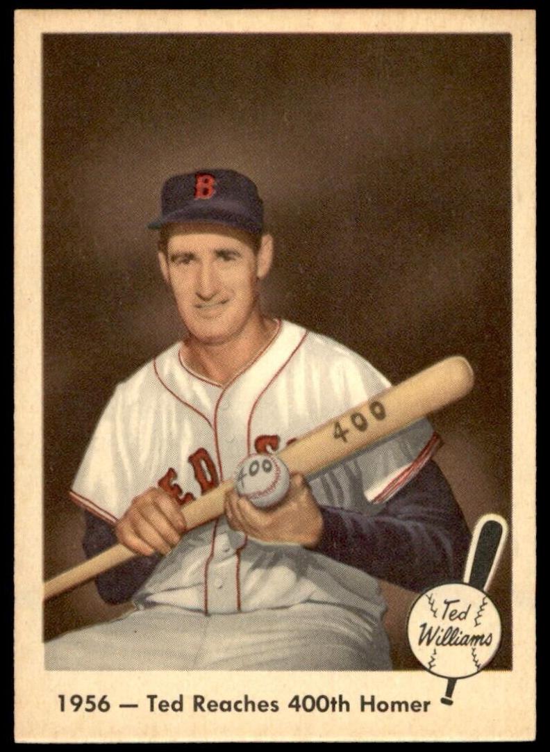 1959 Fleer Baseball 400th Homer Ted Williams #57