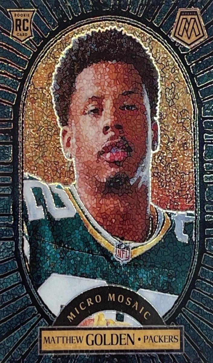 2025 Panini Mosaic Football Matthew Golden #17