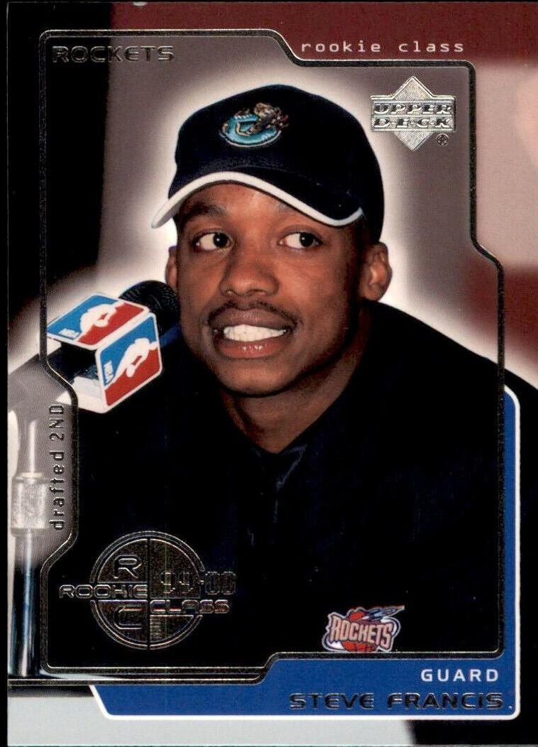 1999 Upper Deck Basketball Steve Francis #157