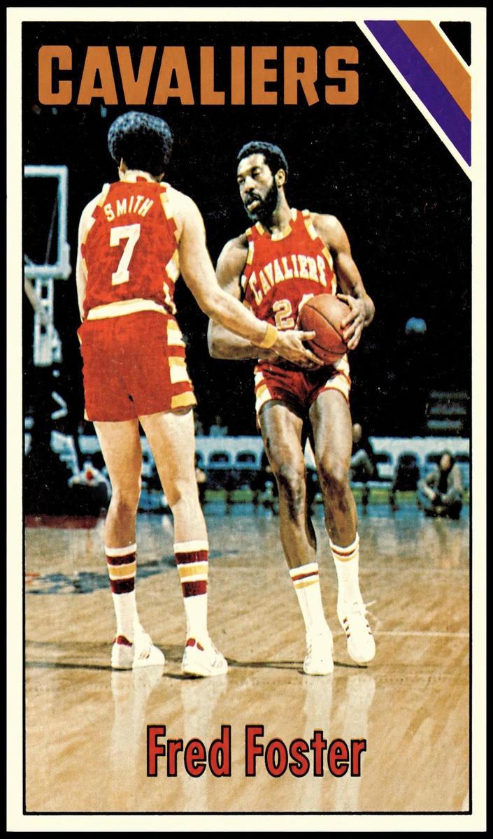 1975 Topps Basketball Fred Foster #29