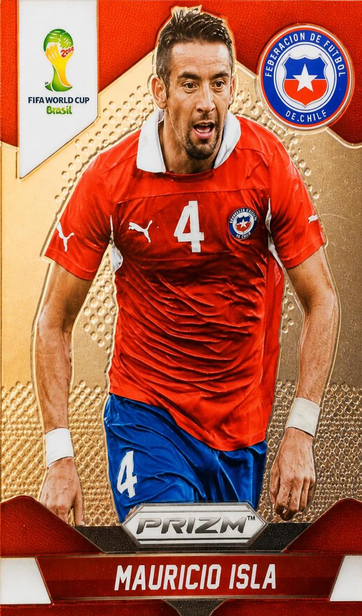 2014 Panini Prizm World Cup Soccer Mauricio Isla #42