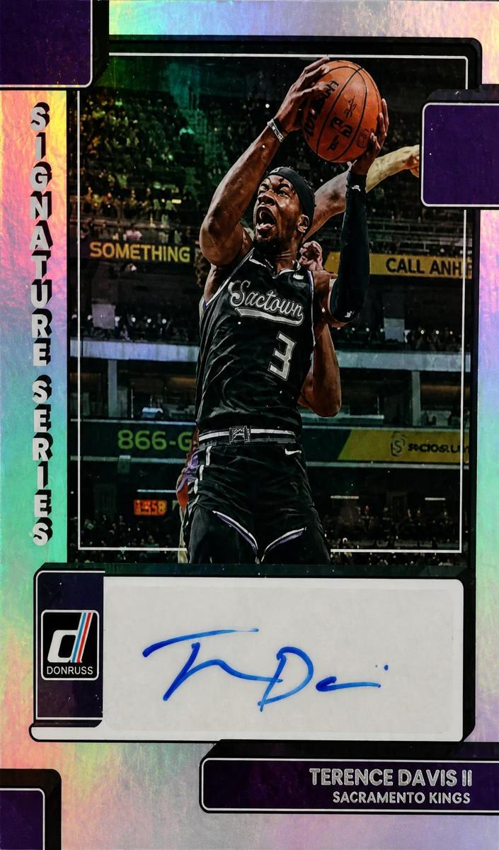 2022 Panini Donruss Basketball Terence Davis II #SS-TDV