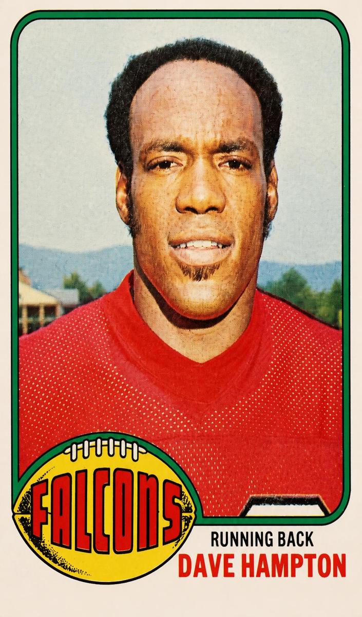 1976 Topps Football Dave Hampton #394 PSA 10