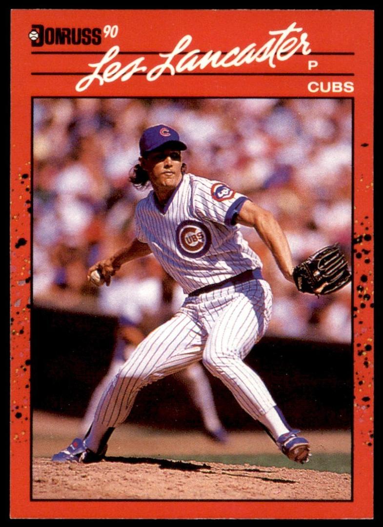 1990 Donruss Baseball Les Lancaster #628