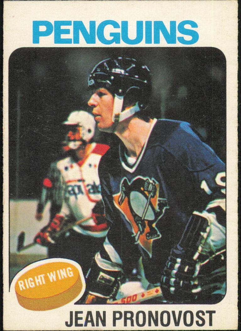 1975 O-Pee-Chee Hockey Jean Pronovost #280