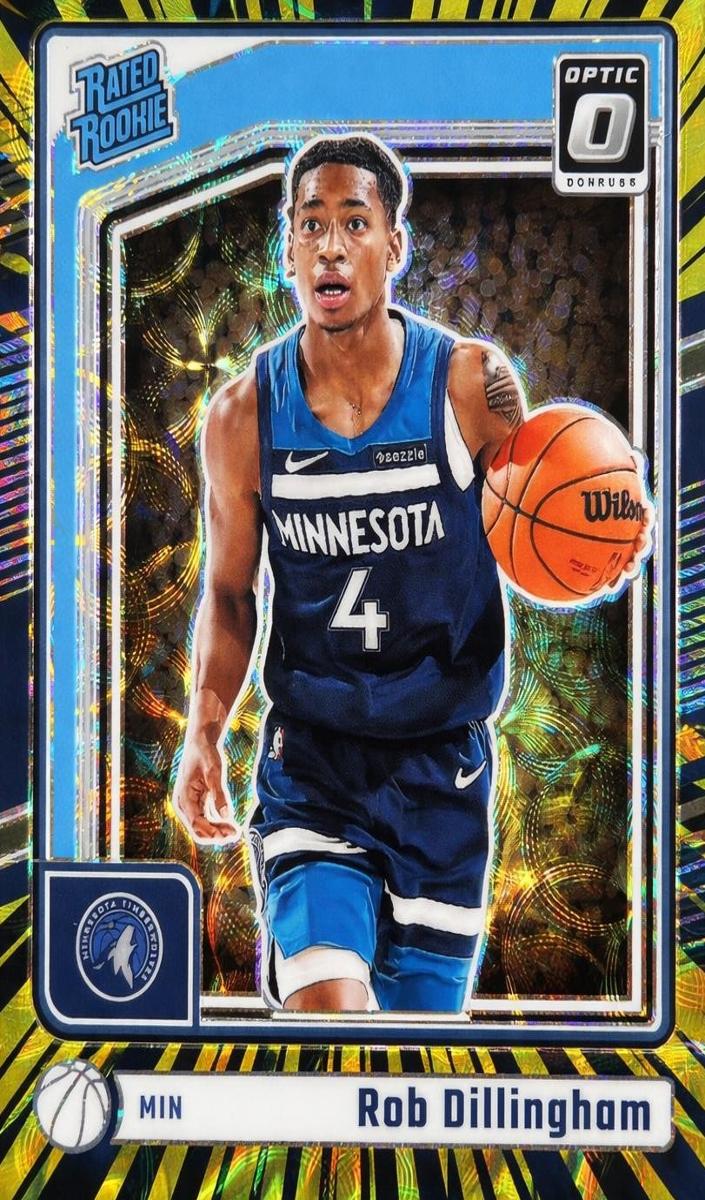 2024 Donruss Optic Basketball Electricity International Rob Dillingham #259