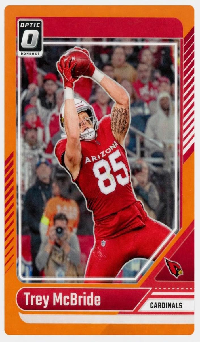 2024 Donruss Optic Football Orange Trey McBride #5