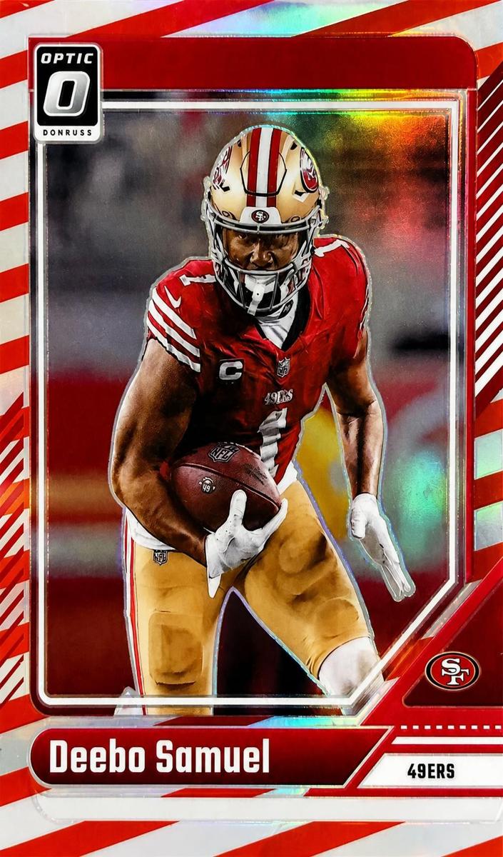 2024 Donruss Optic Football Freedom Deebo Samuel #172 SGC 10