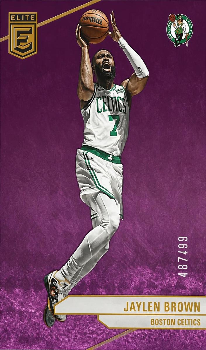 2023 Donruss Elite Basketball Purple Jaylen Brown #161