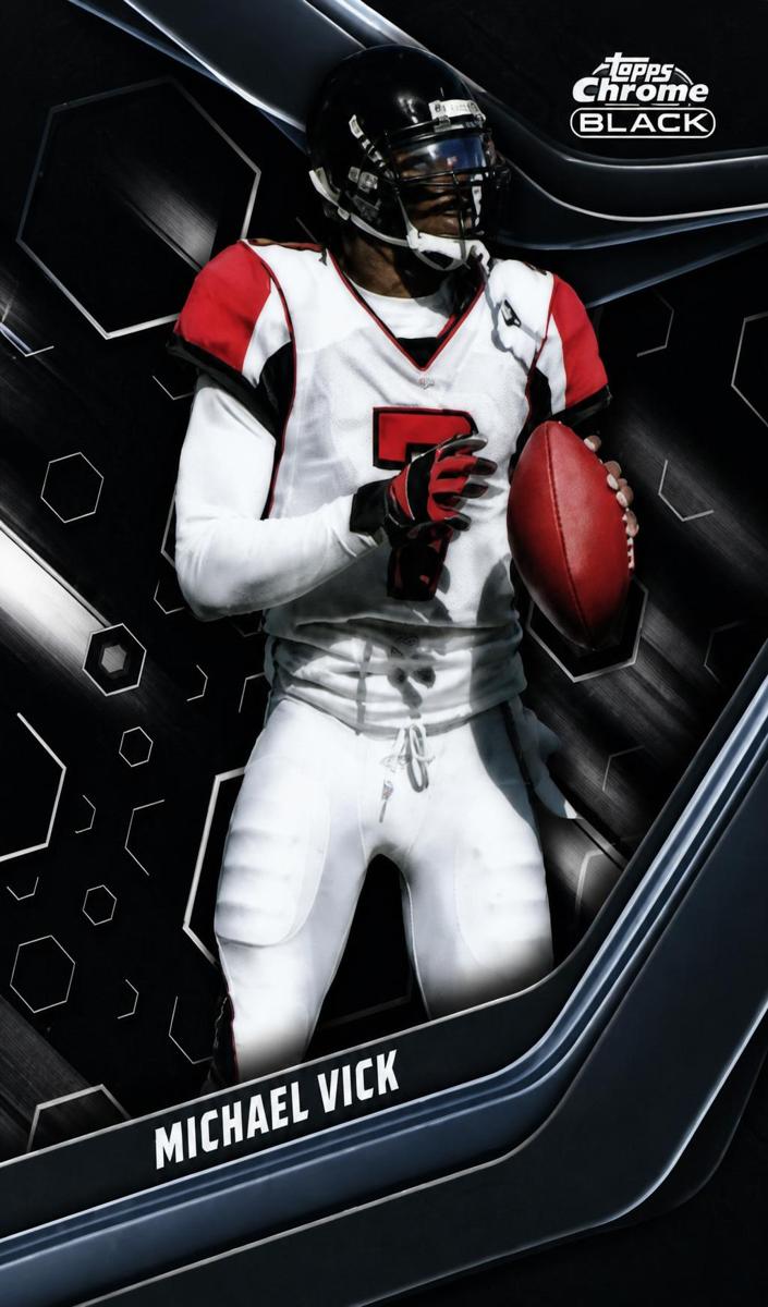 2023 Topps Composite Football Black Refractor Michael Vick #102