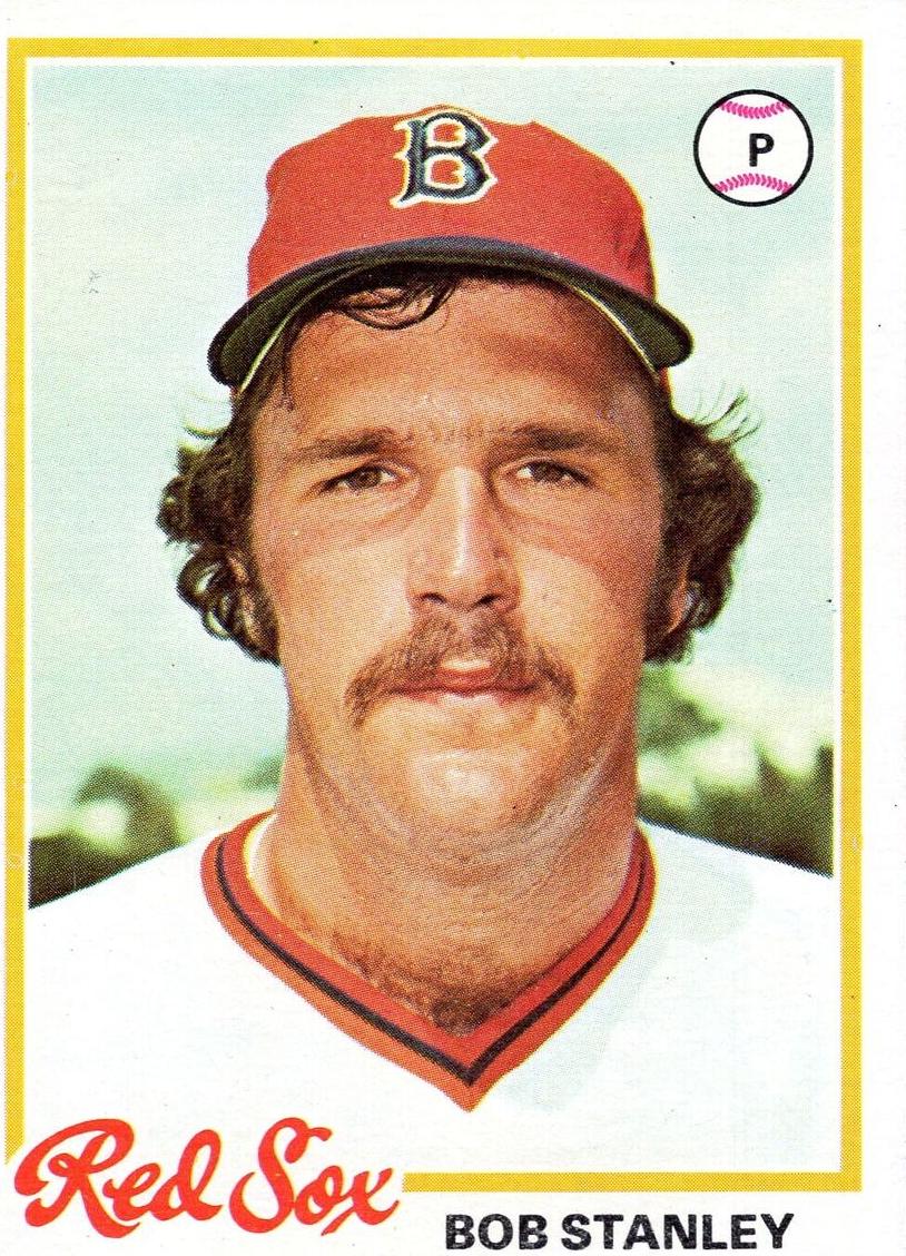 1978 Topps Baseball Bob Stanley #186 PSA 9