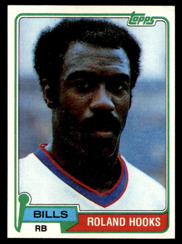 1981 Topps Football Roland Hooks #404
