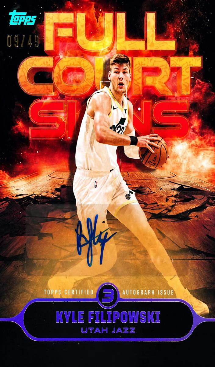 2025 Topps Three Basketball Kyle Filipowski #FS-KF