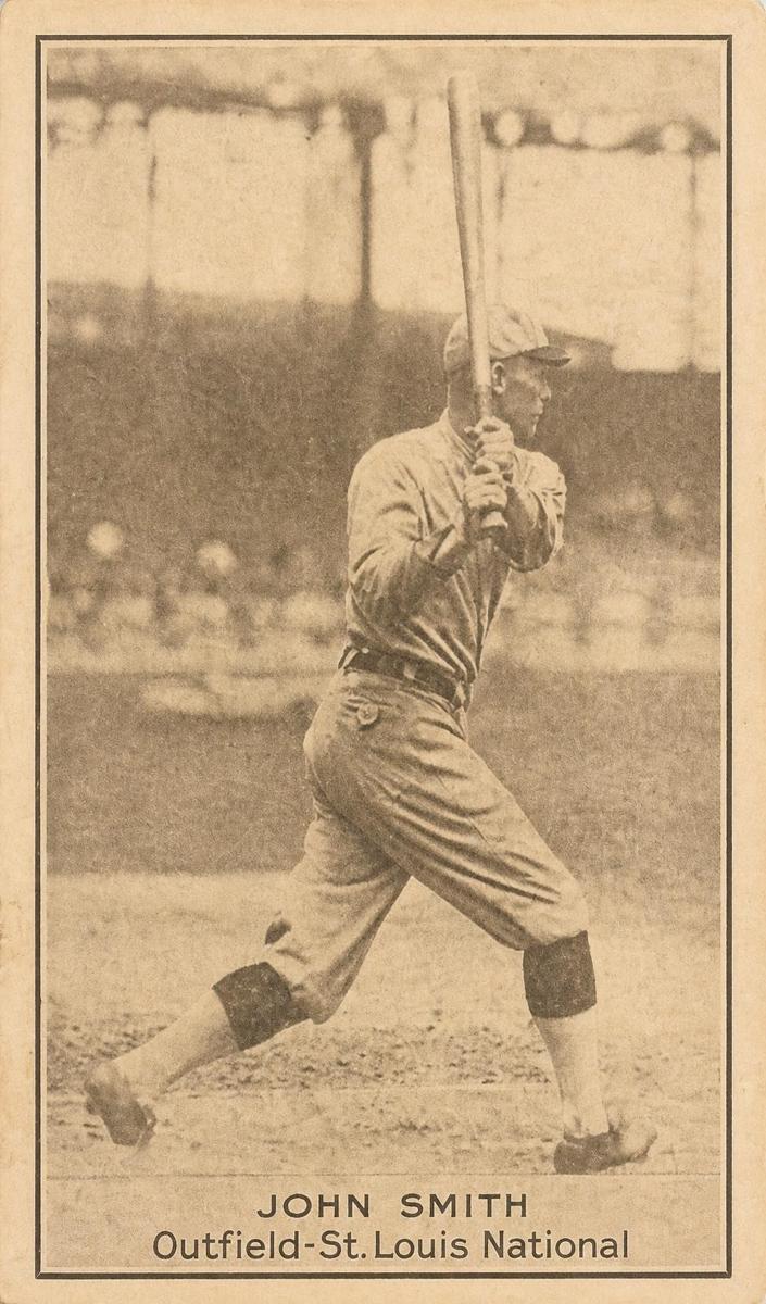 1921 National Caramel E220 Baseball John Smith #NNO