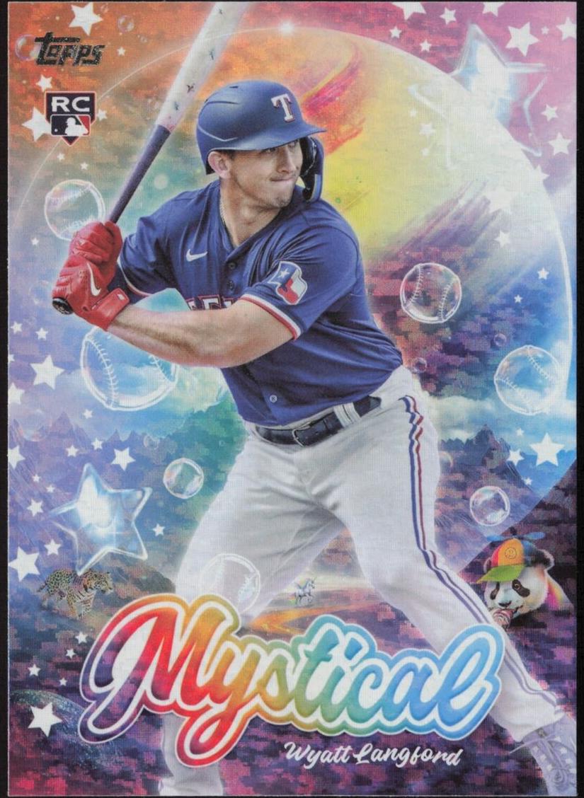 2024 Topps Update Baseball Wyatt Langford #MYS-21 PSA 9