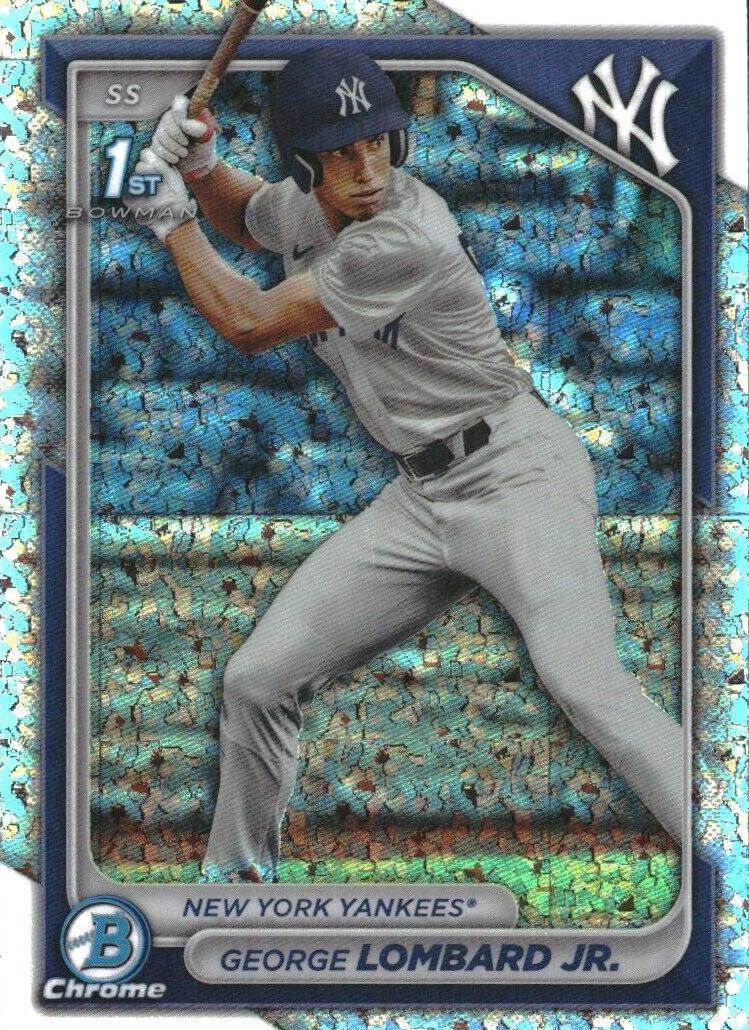 2024 Bowman Chrome Prospects Baseball Mini-Diamond George Lombard Jr. #BCP-79 PSA 9