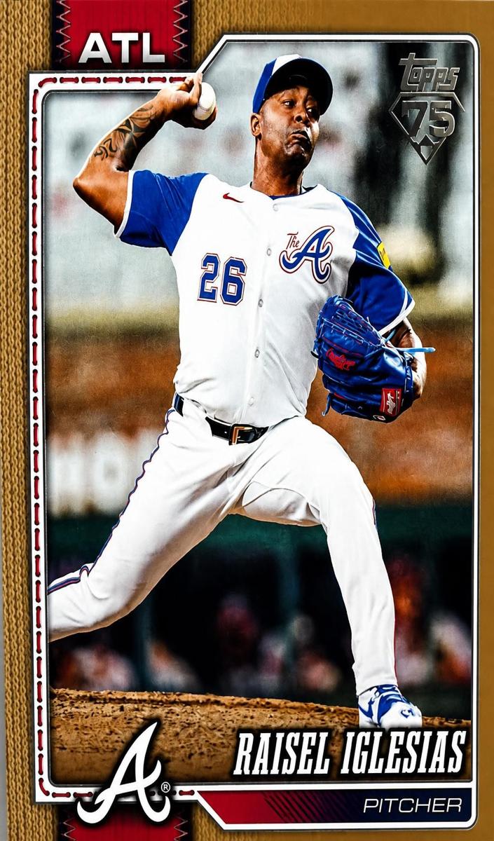 2026 Topps Baseball Gold Raisel Iglesias #396