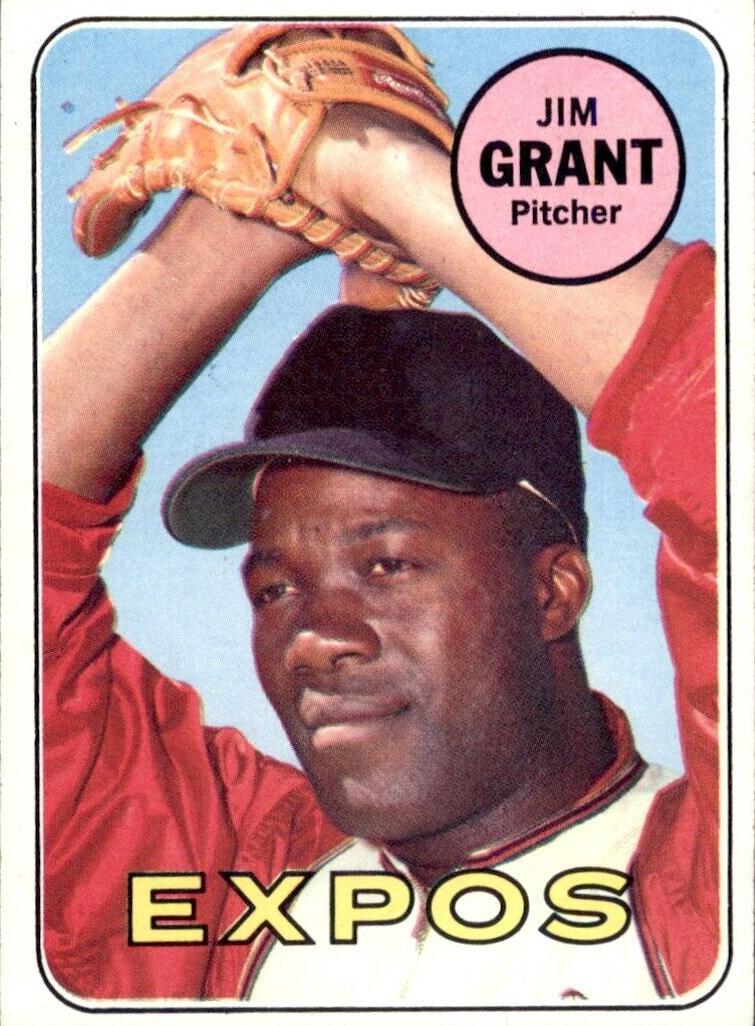 1969 Topps Baseball Jim Grant #306
