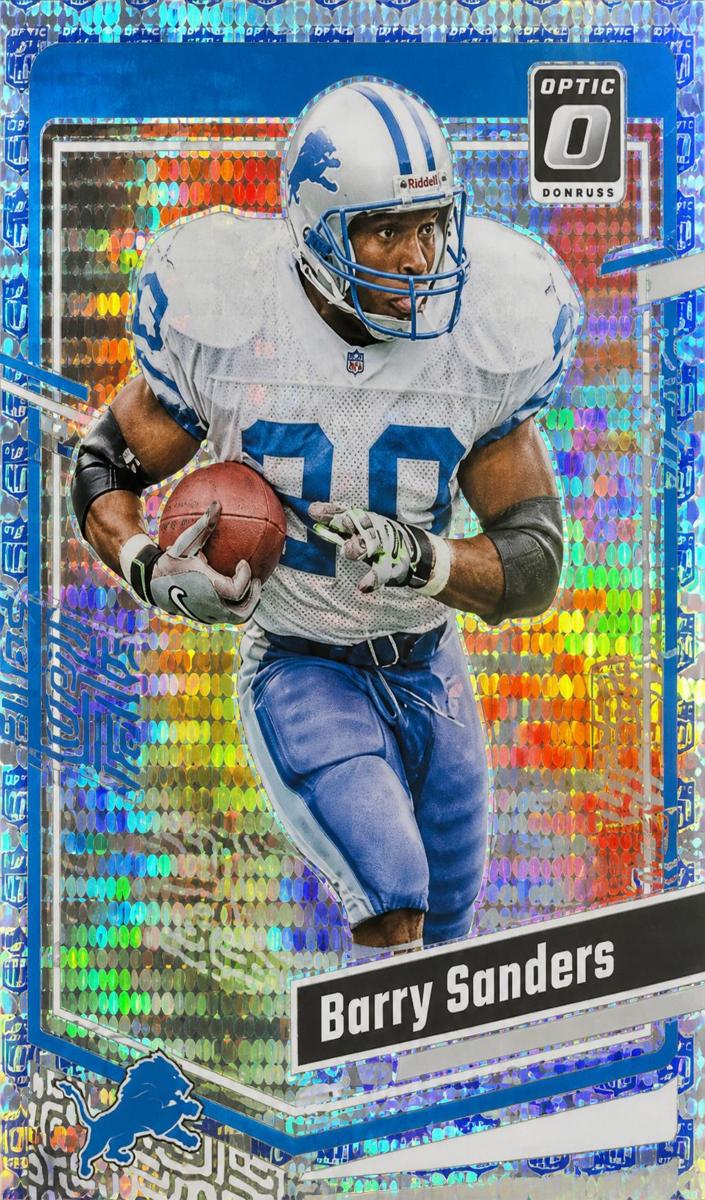 2023 Donruss Optic Football Shield Barry Sanders #60