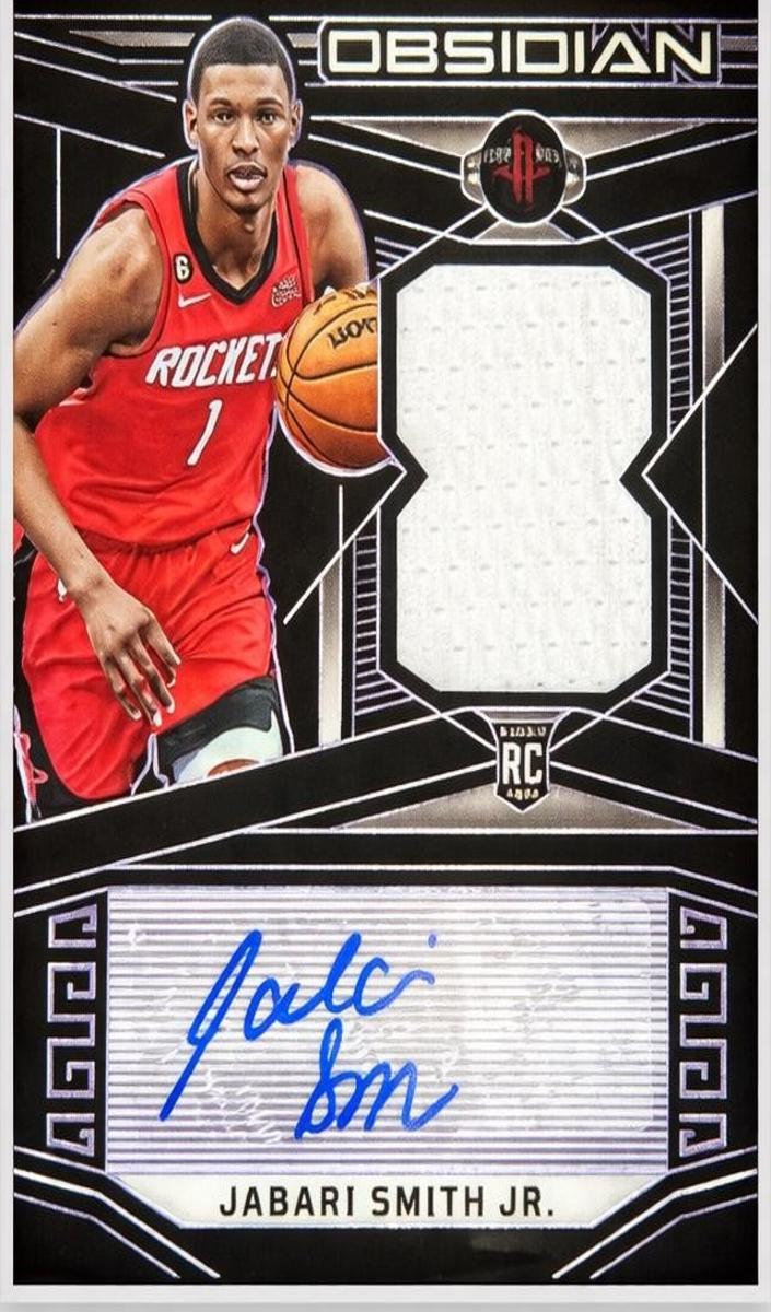 2022 Panini Obsidian Basketball Electric Etch Purple Jabari Smith Jr. #237 PSA 9