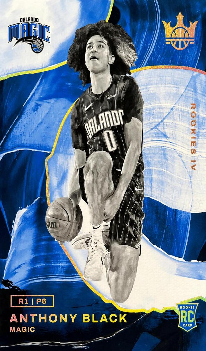 2023 Panini Court Kings Basketball Anthony Black #169 PSA 8.5