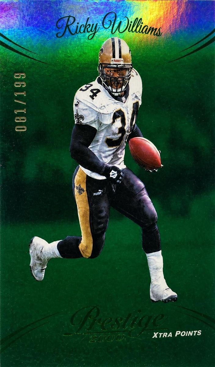 2024 Panini Prestige Football Green Premium Xtra Points Ricky Williams #219