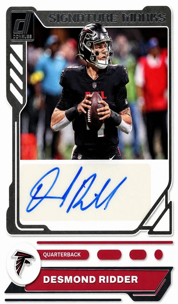2023 Panini Donruss Football Desmond Ridder #SM-DR