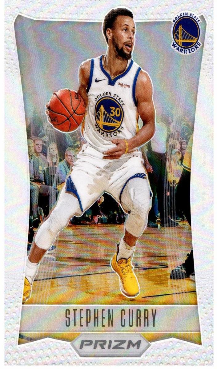 2020 Panini Prizm Basketball Silver Stephen Curry #10 PSA 9