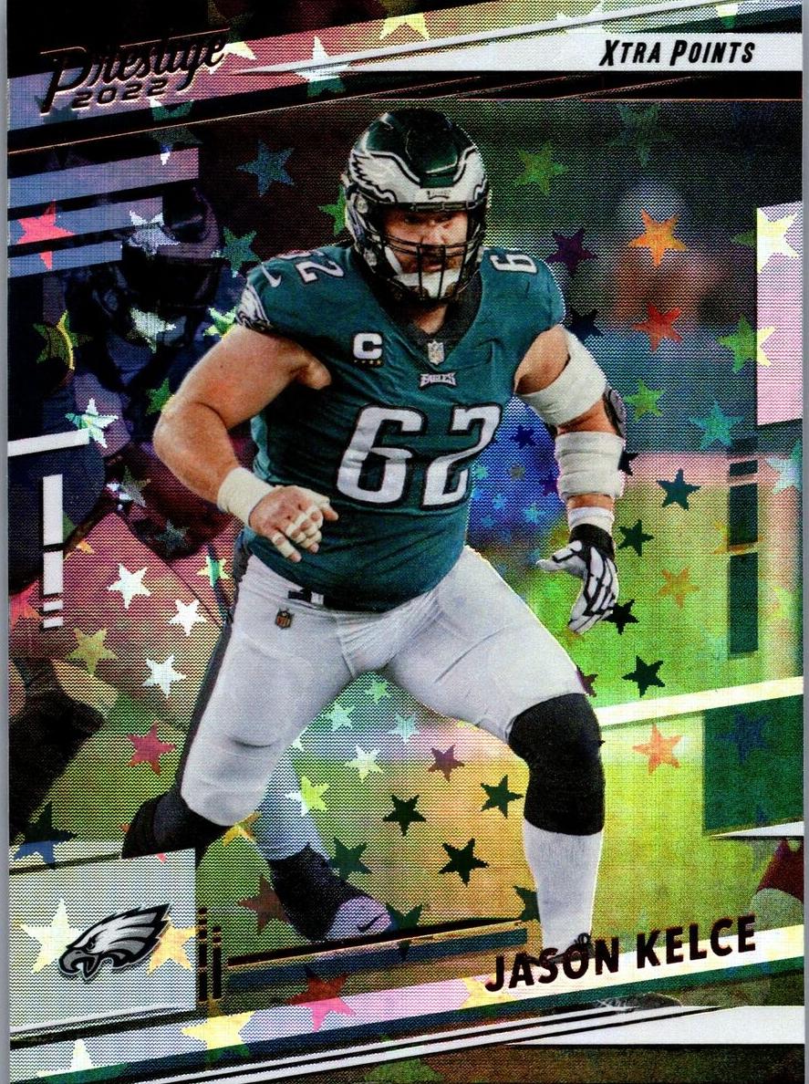 2022 Panini Prestige Football Xtra Points Astral Jason Kelce #239