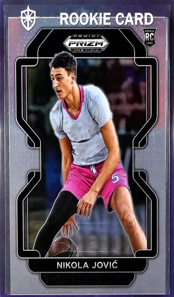 2022 Panini Prizm Draft Picks Basketball Nikola Jovic #75