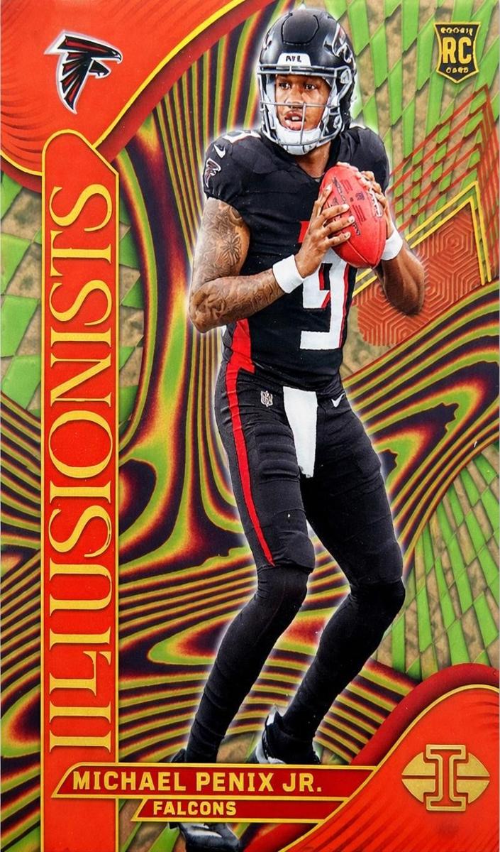 2024 Panini Illusions Football Red Michael Penix Jr. #9