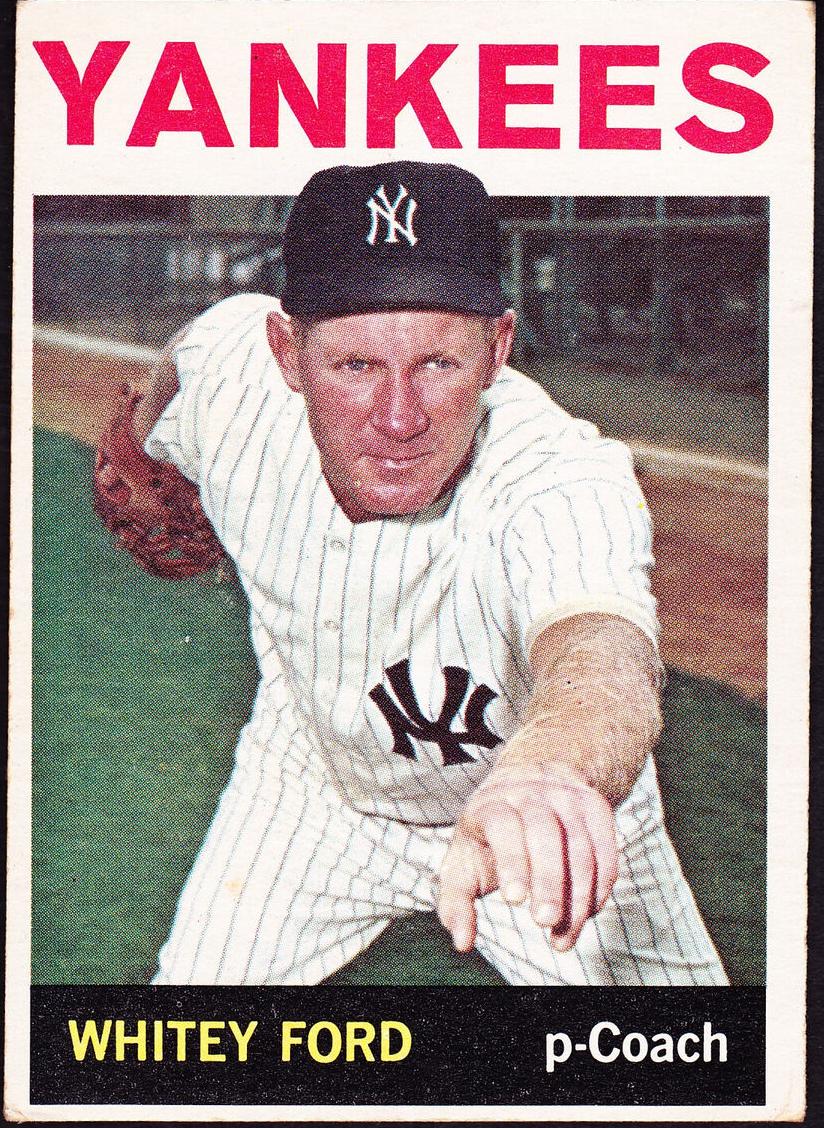 1964 Topps Baseball Whitey Ford #380